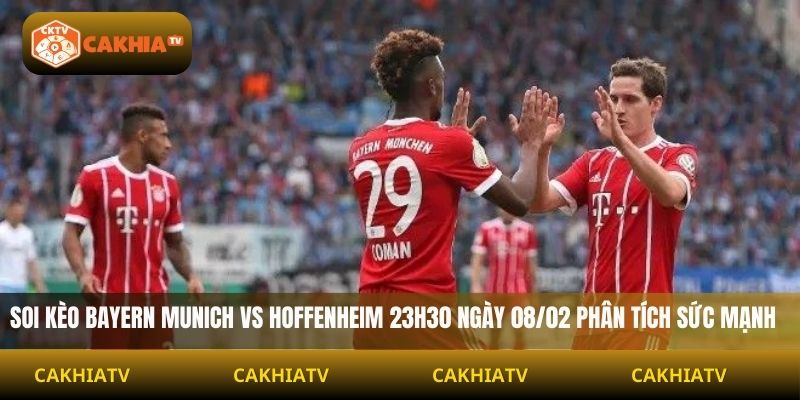 Soi Kèo Bayern Munich Vs Hoffenheim 23h30 Ngày 08/02 Phân tích sức mạnh